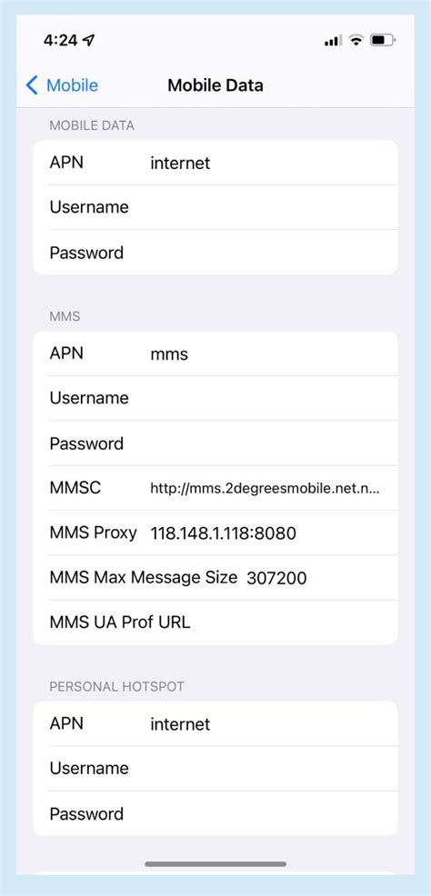Set up your new phone on 2degrees network .